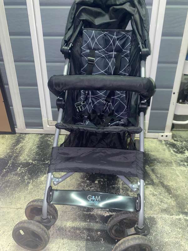 George + Mason Baby - Zippie Toddler Stroller - Black