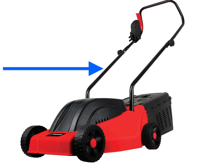 Casals Lawnmower Electric Plastic Red 300Mm 1000W (Pls Read)
