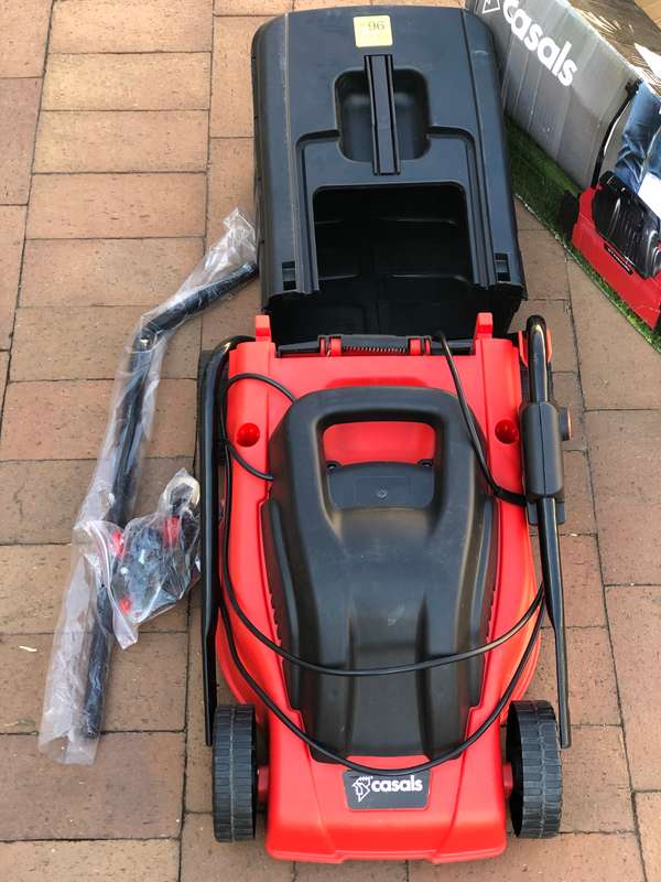 Casals Lawnmower Electric Plastic Red 300Mm 1000W (Pls Read)