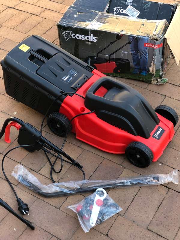 Casals Lawnmower Electric Plastic Red 300Mm 1000W (Pls Read)
