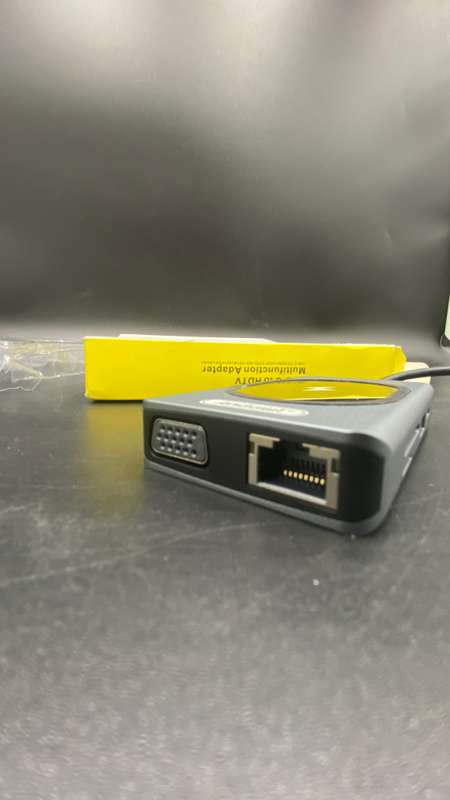 Multifunctional Type-C Docking Station Adapter with Wireless Charger