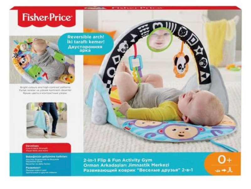 Fisher-Price® 2-in-1 Flip & Fun Activity Gym
