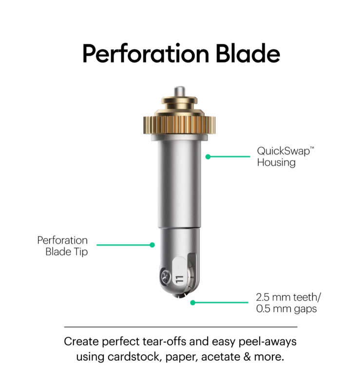 Cricut Maker Perforation Blade Tip With Quickswap Housing