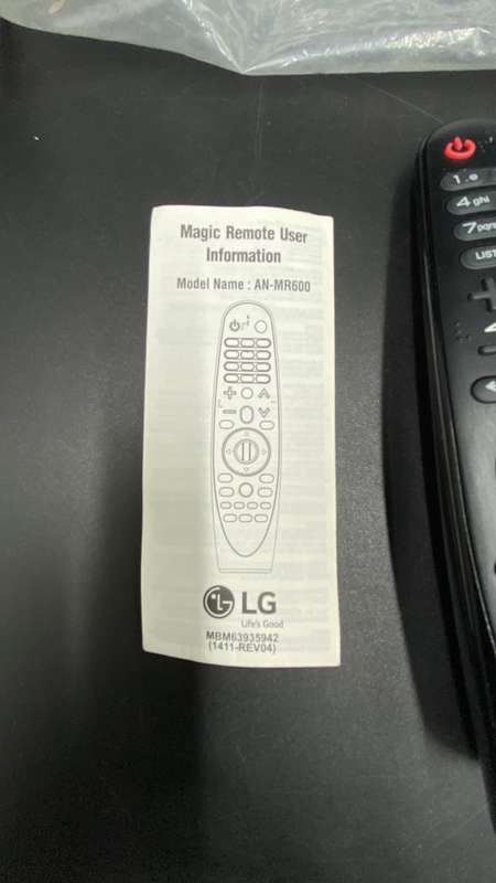 LG Magic Remote AN-MR600 (Original)
