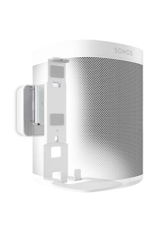 Vogels Speaker Wall Mount For Sonos One/One SL & Play: 1 White