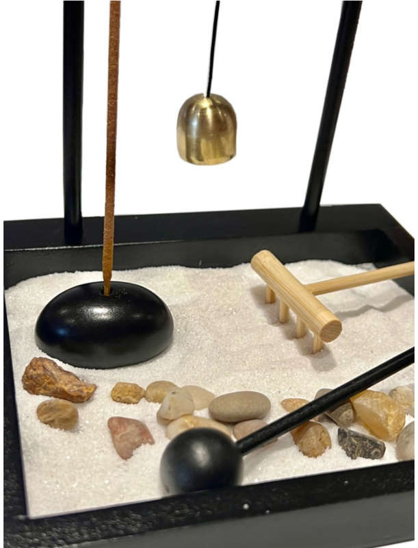 Mini Zen Garden Kit with Bell