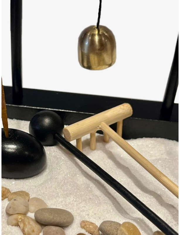 Mini Zen Garden Kit with Bell