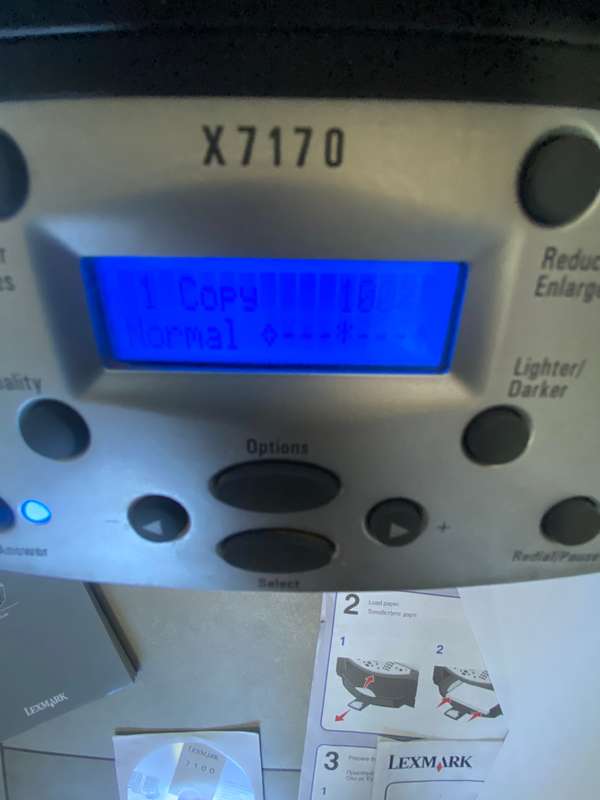Lexmark X7170 All-in-One Printer