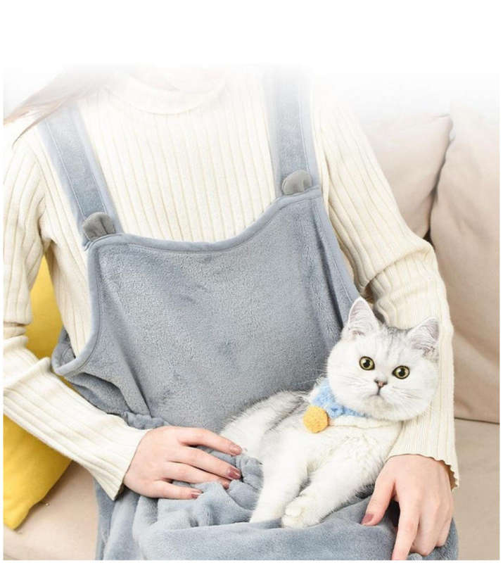 Cat Hug Apron Fleece Carrier