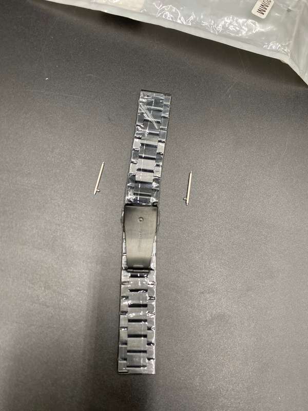 Stainless Steel Strap for Garmin Vivoactive 3 - Black (20mm)