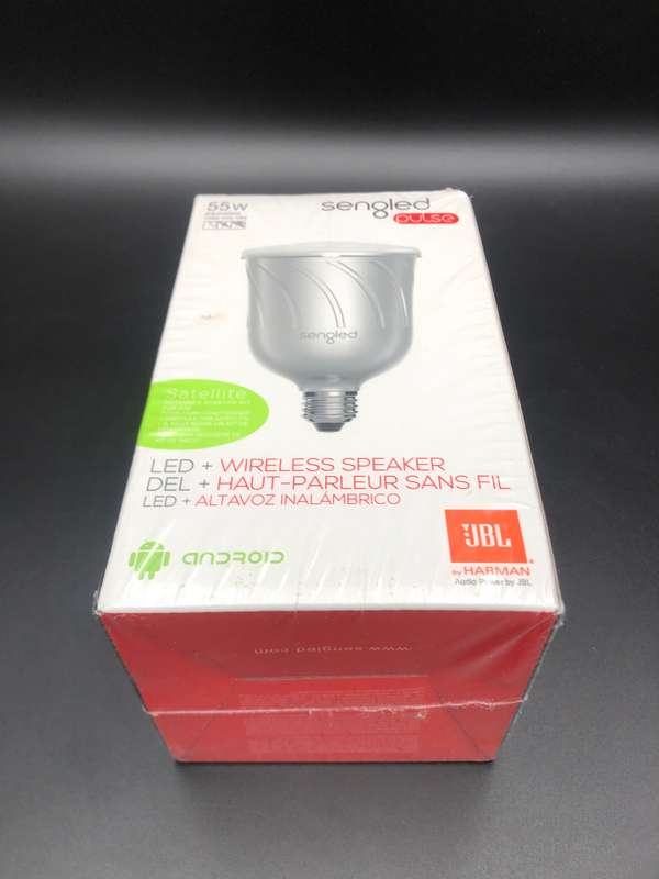 Sengled+ C01-BR30SP Pulse Dimmable LED Light Bulb with a Built-In Wireless Bluetooth JBL Speaker
