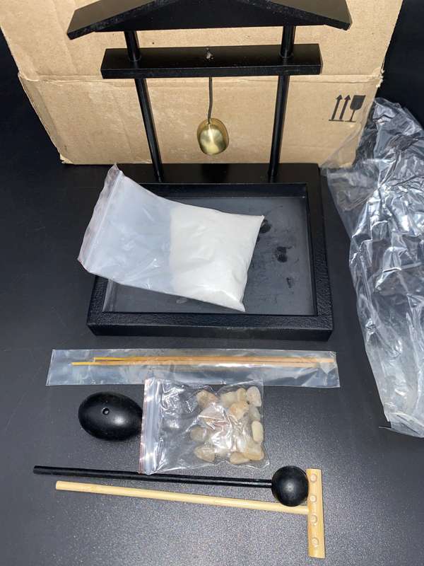 Mini Zen Garden Kit with Bell