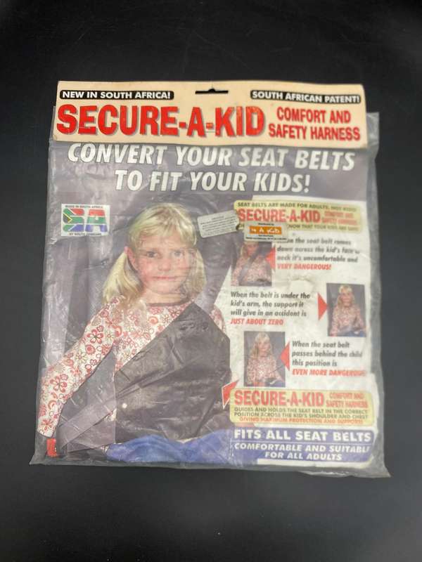 Secure-A-Kid Car Safety Seatbelt Positioner for Kids