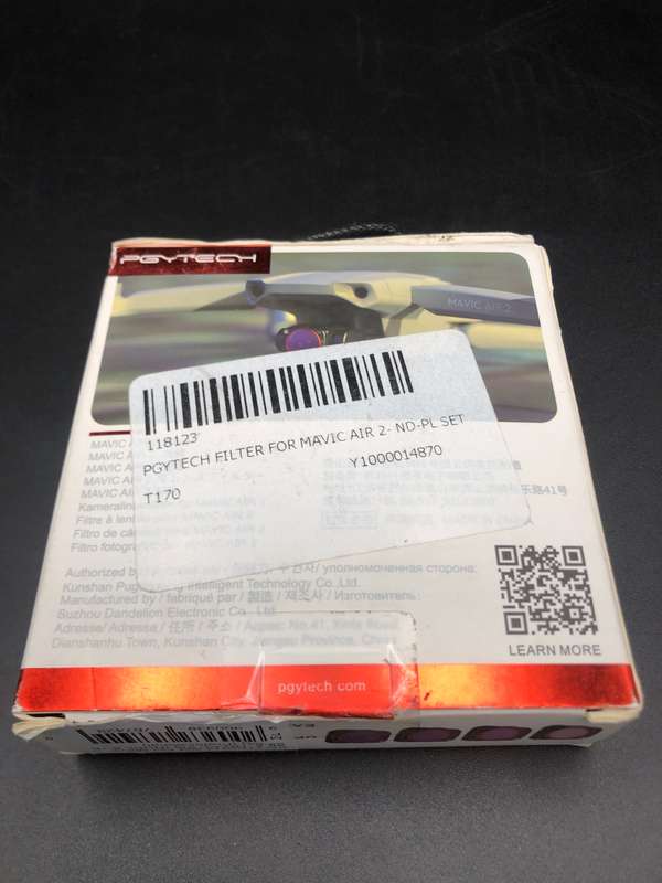 PGYTECH Filter For Mavic Air 2- ND-PL SetNDPL 8 16 32 64) (Professional)