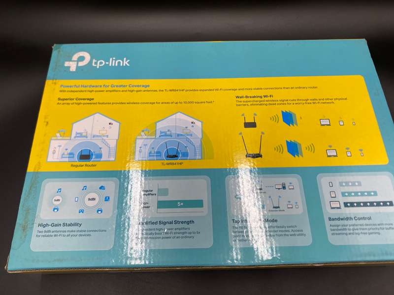 TP-LINK TL-WR841HP 300Mbps High Power Wireless N Router