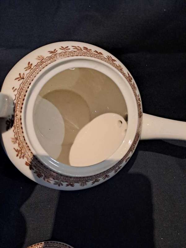 Vintage Burleigh Asiatic Pheasants small teapot