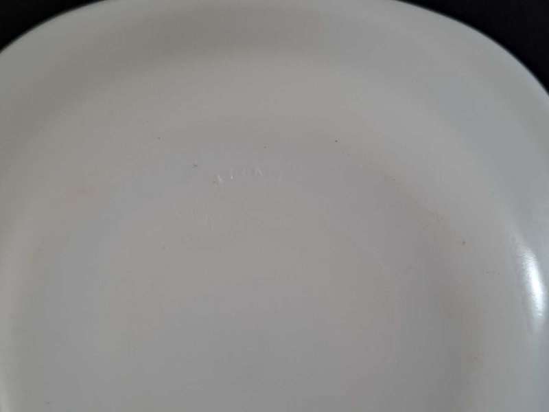 10x Arcopal France Charmille vintage Milk glass duos