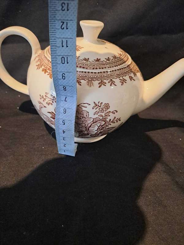 Vintage Burleigh Asiatic Pheasants small teapot