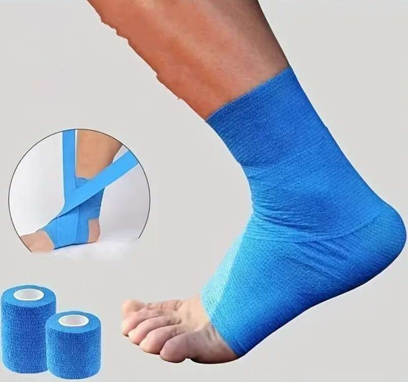 5 Pack Breathable Self-Adhesive Elastic Bandages
