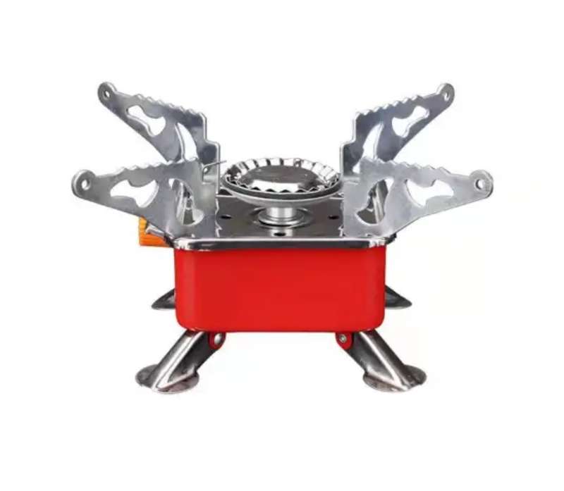 Outdoor mini small square stove gas stove portable cassette stove camping stove picnic cooker