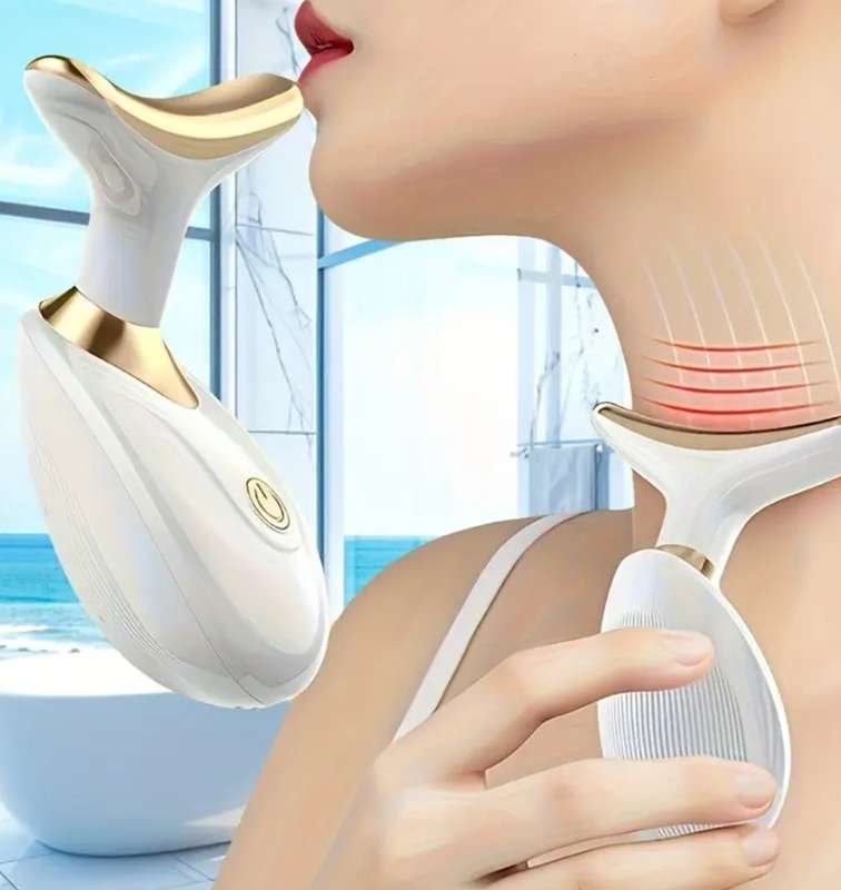 One Piece of a V-Shaped Facial Lifting Massager
