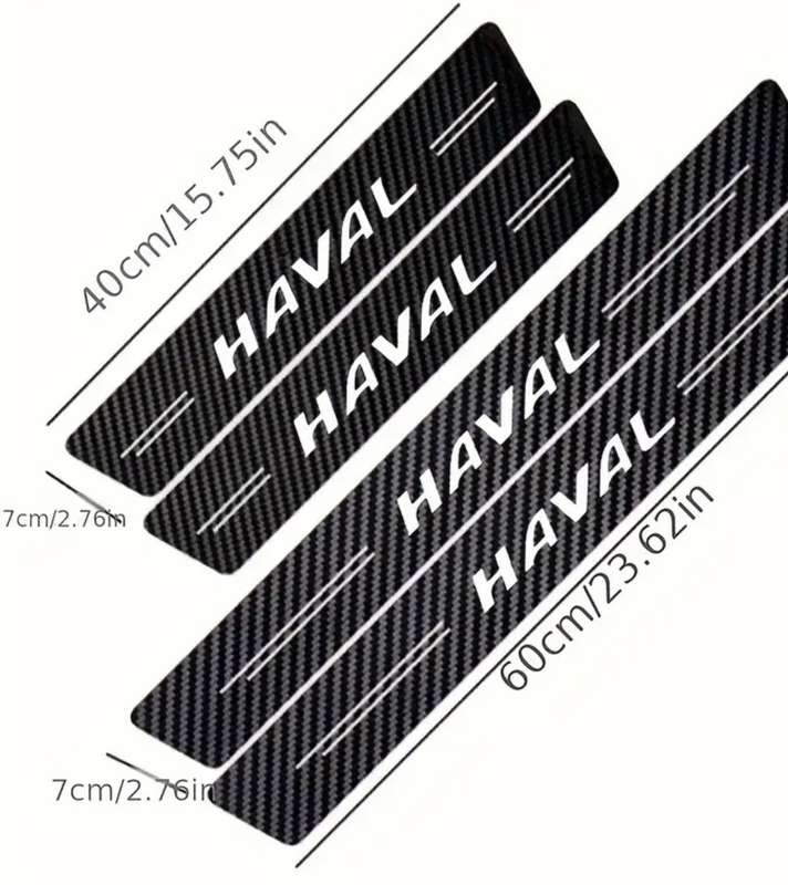 4pcs Car Door Sill Scratch Protection Trim Scratch Scratch Sticker for Haval