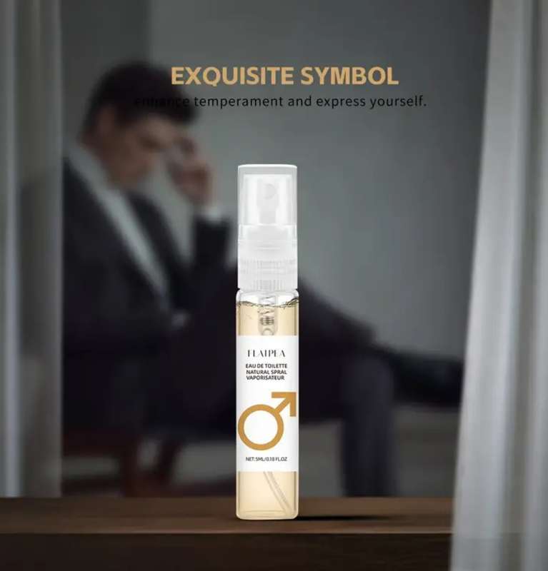 Long-lasting Men's pheromone cologne 1 box 2pcs dating perfume long-lasting fragrance