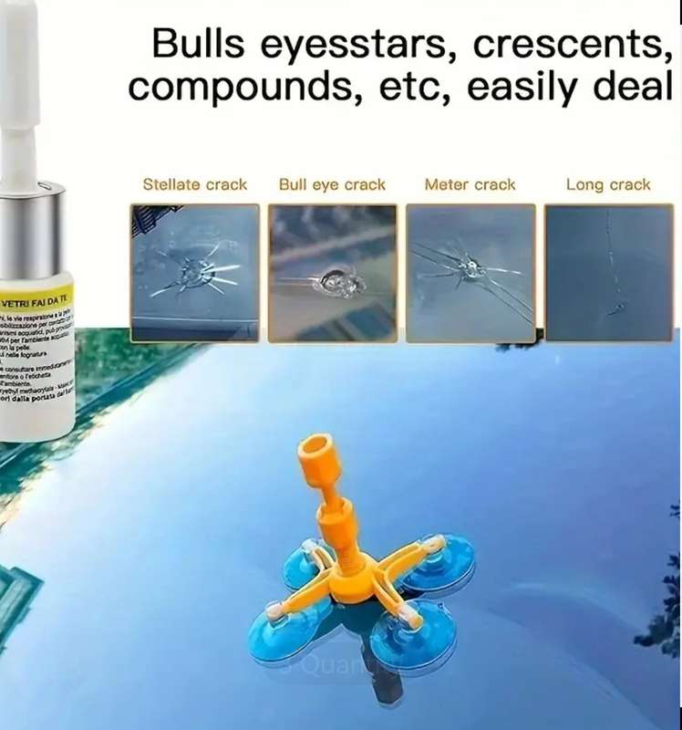 DIY Car Windshield Repair Kit Auto Glass Windscreen Repair Set