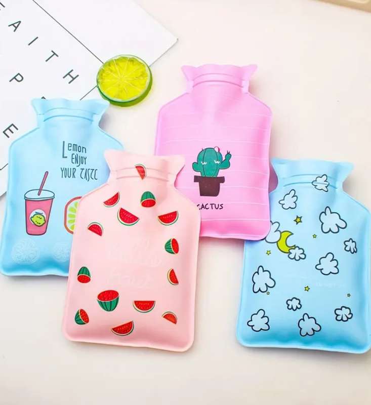 3pcs Cute Cartoon Mini Hot Water Bottles