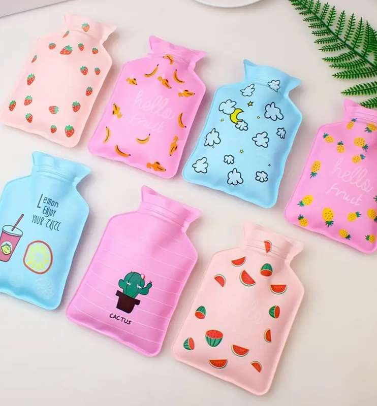 3pcs Cute Cartoon Mini Hot Water Bottles