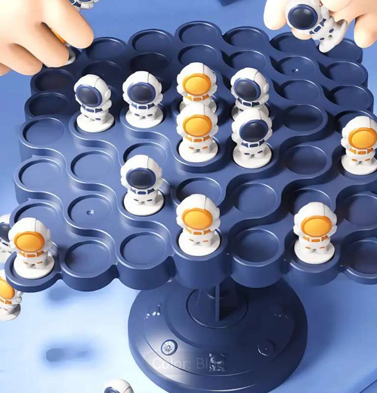 GREAT FUN!!! Space-Themed Astronaut Balance Tree Game