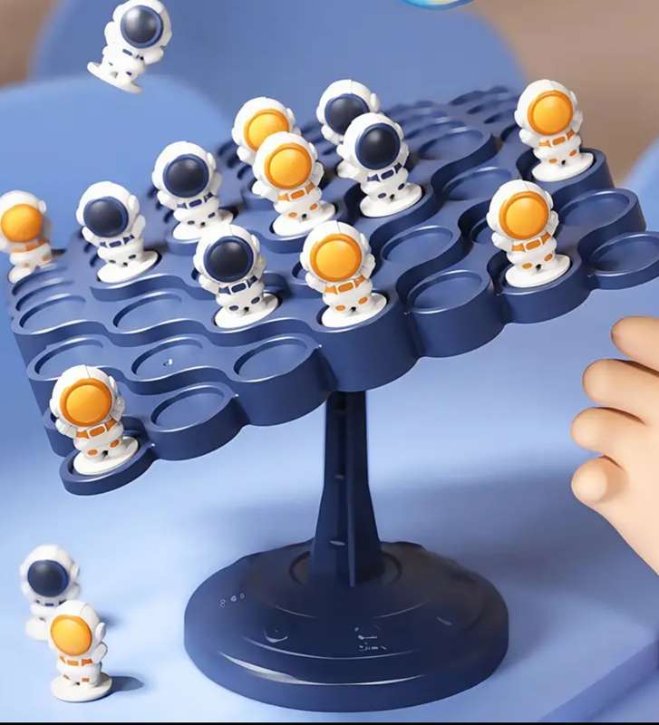 GREAT FUN!!! Space-Themed Astronaut Balance Tree Game