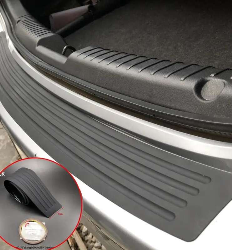 Automotive General Trunk Protection Bar Bumper Anti-collision Anti-rub Tail Door Decorative Bar