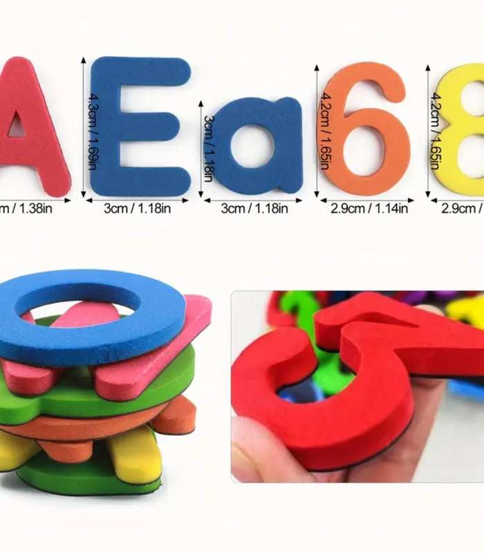 53pcs Educational Magnetic Stickers for Youngsters