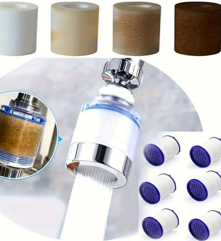 Easy-Install Premium Water Purifier Faucet with 13 Replacement Filters