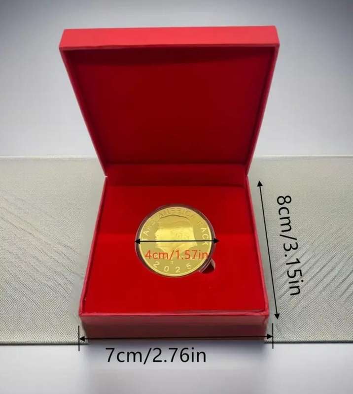 Replica Coin 1 Trump 2025 Commemorative Coin