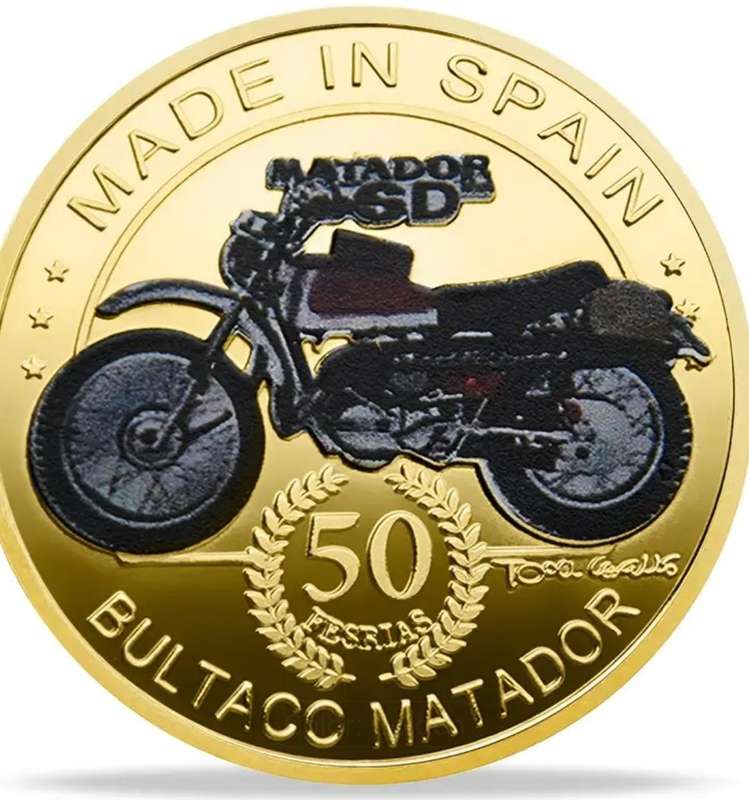 Celebrate The Bullfighting Challenge Coin
