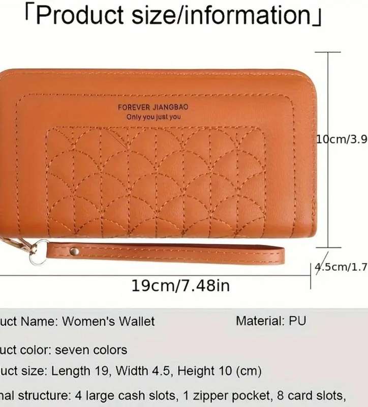 Women's Long Wallet Multi-Function Card Holder