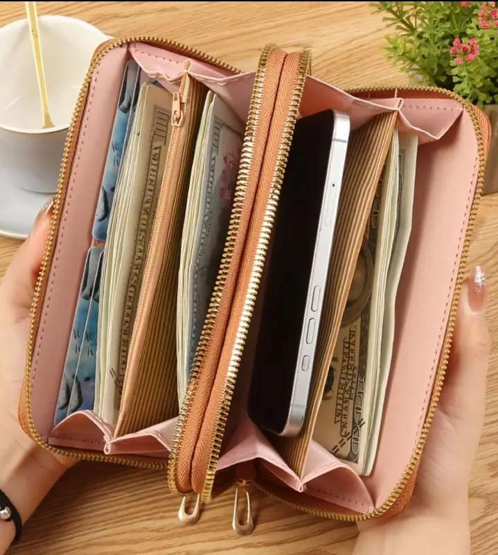 Women's Long Wallet Multi-Function Card Holder