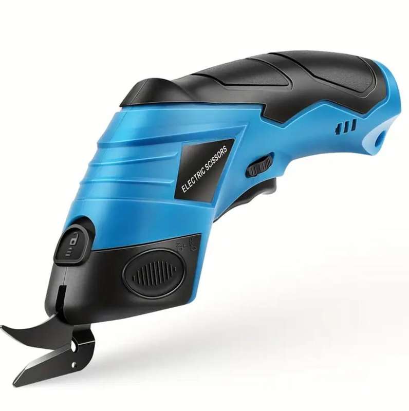 Rechargeable Fabric Cutting Electric Scissors, Equipped with a Large-Capacity Lithium Battery