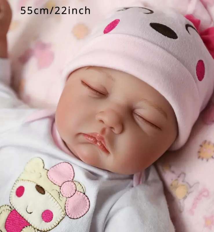55cm / 22" Lifelike Reborn Baby Girl Doll
