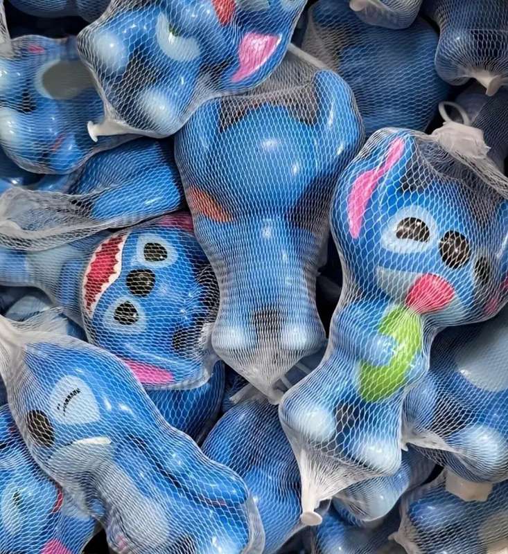 Set of 6 Disney Stitch Plush Stress Relief Toys