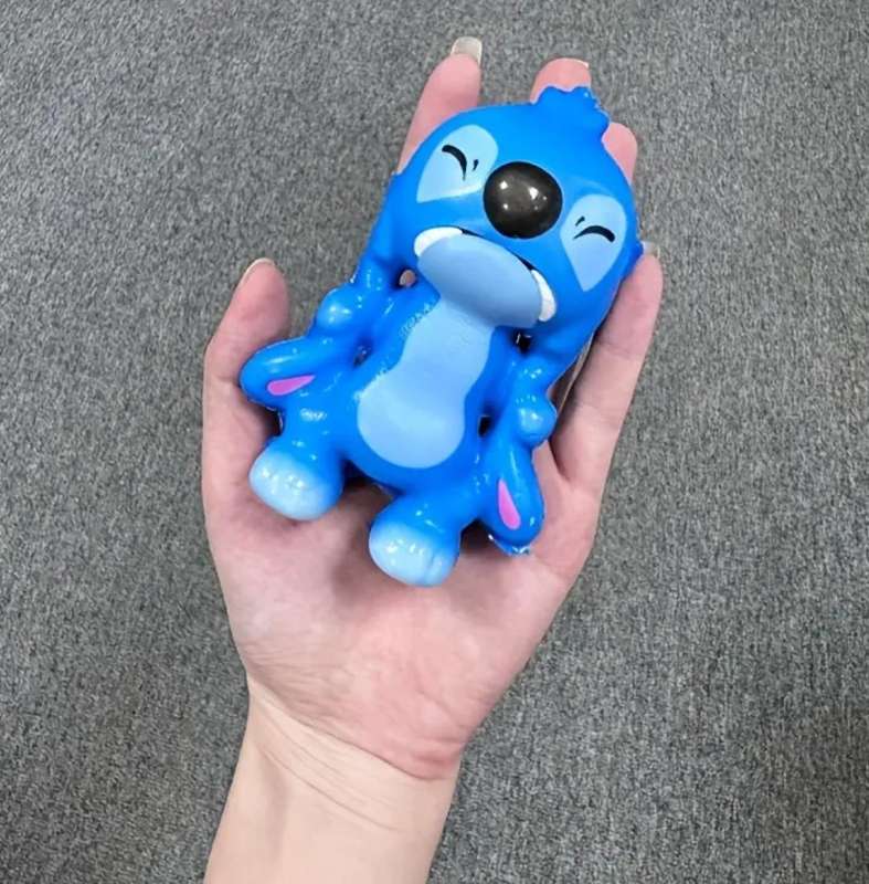 Set of 6 Disney Stitch Plush Stress Relief Toys