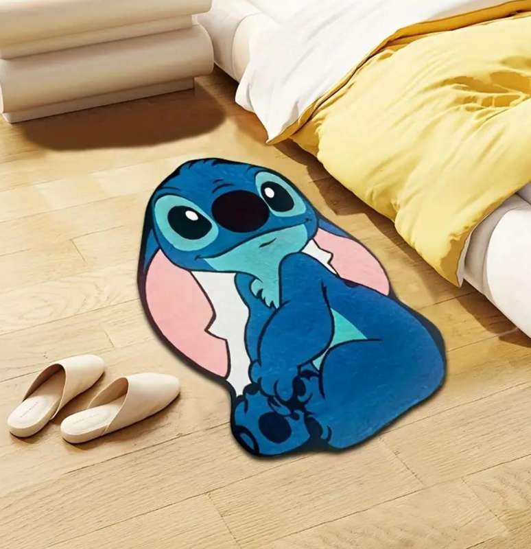 Disney Stitch Non-Slip Mat Unisex for Bedroom