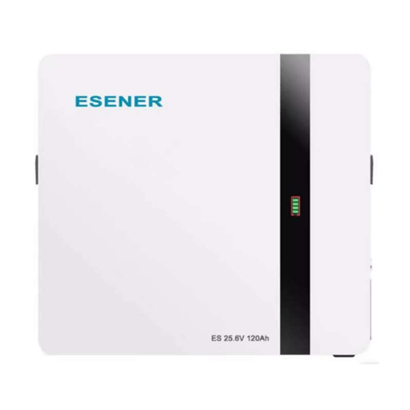 Esener 25.6V100Ah 3.1kwh Wallmounted Lithium Battery