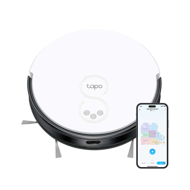 TP-Link Tapo RV20 - Ultra Slim Hyper Suction Smart Robot Vacuum Cleaner