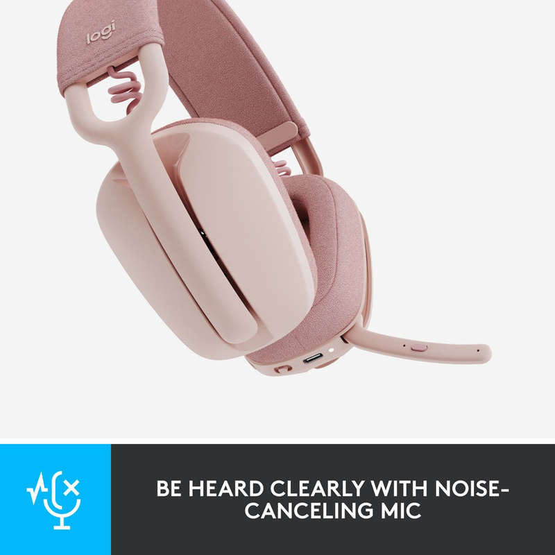 Logitech Zone Vibe 100 - Rose Gold