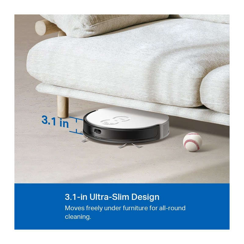 TP-Link Tapo RV20 - Ultra Slim Hyper Suction Smart Robot Vacuum Cleaner