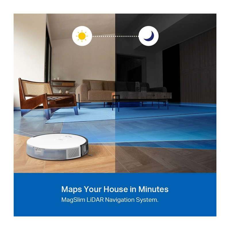 TP-Link Tapo RV20 - Ultra Slim Hyper Suction Smart Robot Vacuum Cleaner
