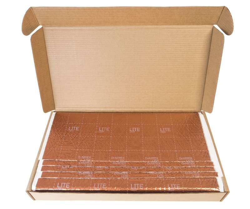 DrArtex Gold HD 2,6mm (Heavy) Car Soundproofing Sheets